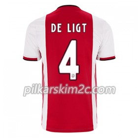 Koszulka Ajax Amsterdam Matthijs de Ligt 4 Główna 2019-2020 - Koszulki Piłkarskie